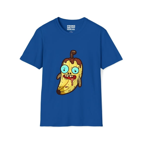 Fruitfully Frightening Banana Halloween Tee by Strange and Cozy Gear