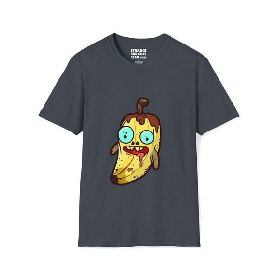 Fruitfully Frightening Banana Halloween Tee by Strange and Cozy Gear