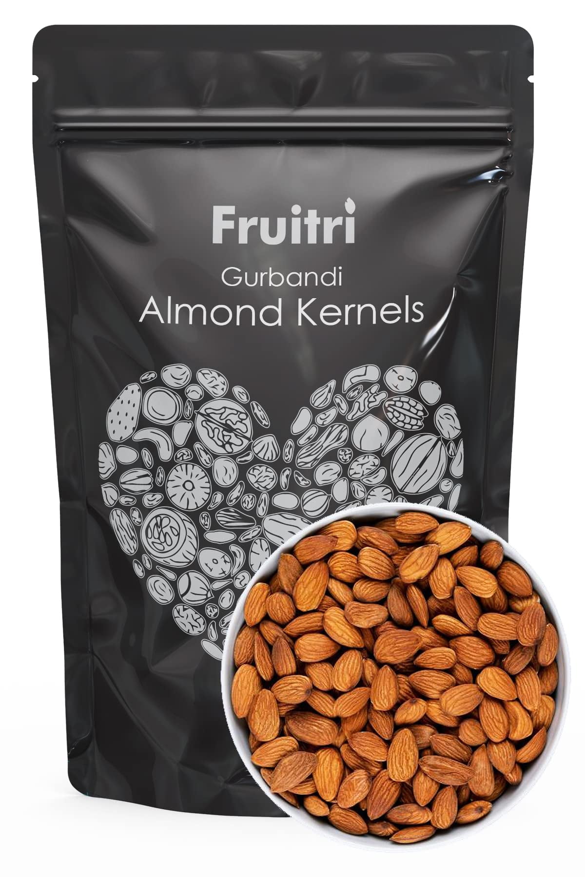 Fruitri Gurbandi Malai Giri Almond, Afgani Choti Giri Badam [ 100