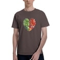 thumbnail image 1 of Fruits And Vegitables Men'S Basic Short Sleeve T-Shirt Coffee 5x-Large, 1 of 5