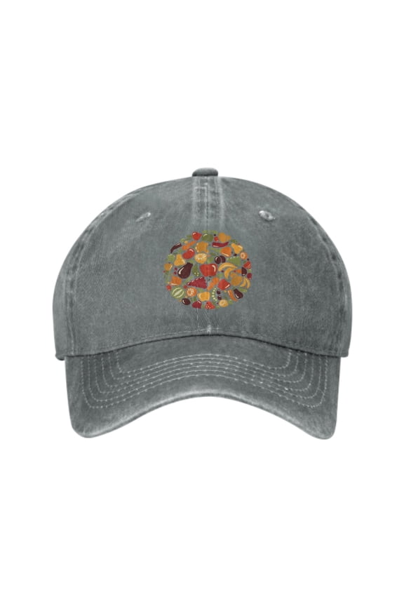 Fruits Baseball Caps for Men Women Adjustable Casual Trucker Hats for Fishing Outdoor Activities Fashion Hats