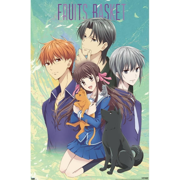 Fruits Basket - Art Work Wall Poster, 22.375" x 34"