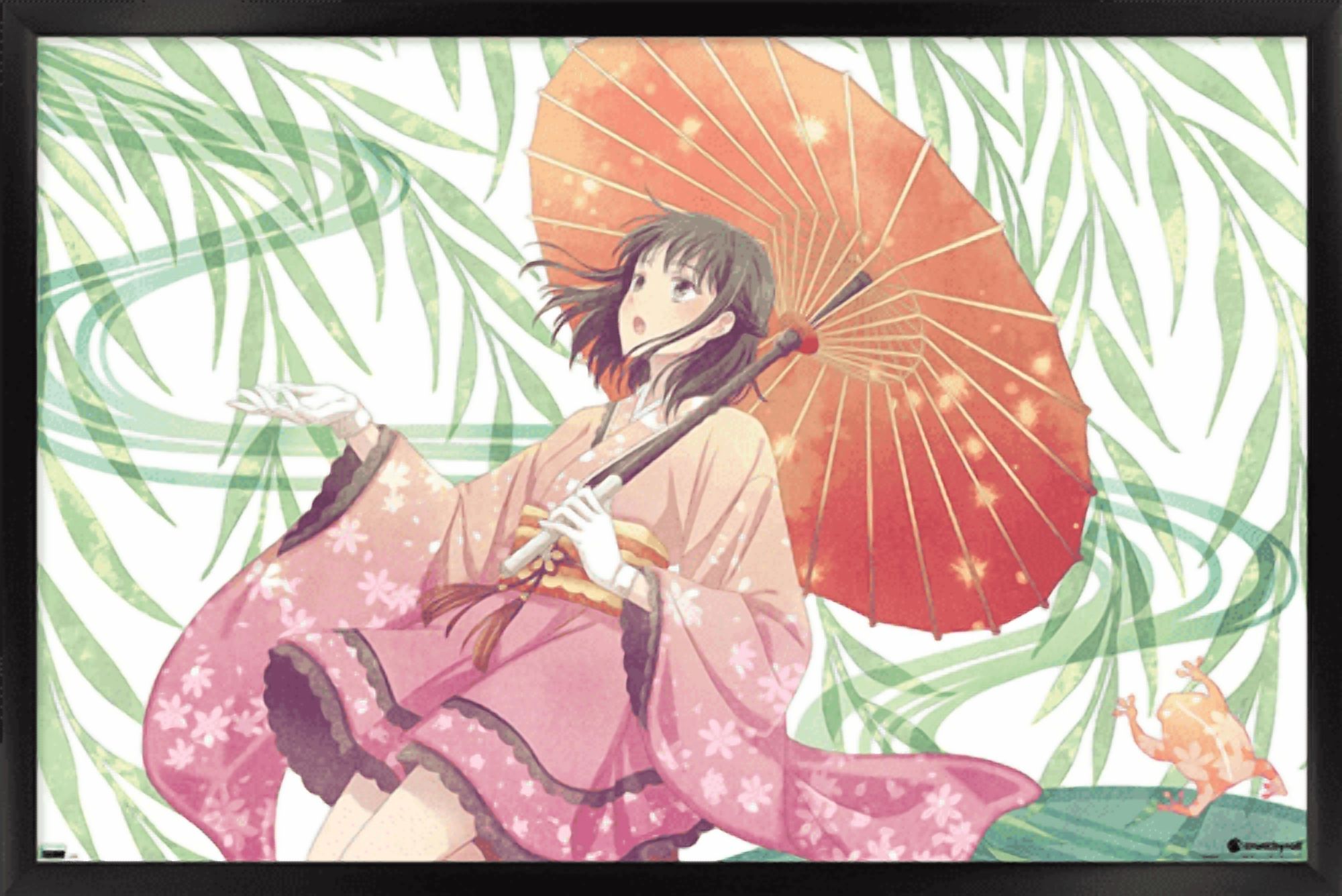 Fruits Basket - Kagura Soma Wall Poster, 14.725" x 22.375" Framed