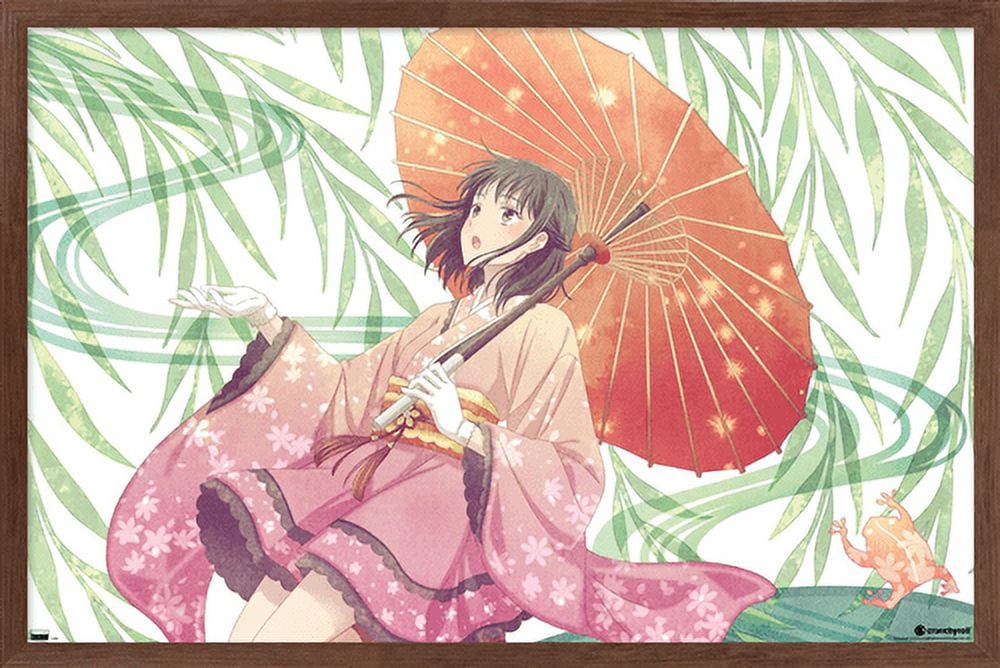 Fruits Basket - Kagura Soma Wall Poster, 14.725" x 22.375" Framed