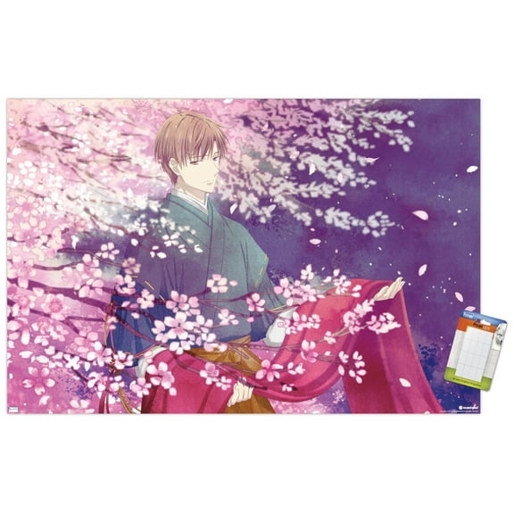 Fruits Basket - Kureno Soma Wall Poster, 14.725" x 22.375"