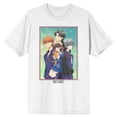 thumbnail image 1 of Fruits Basket Main Characters Poster Art Junior's White T-shirt, 1 of 2
