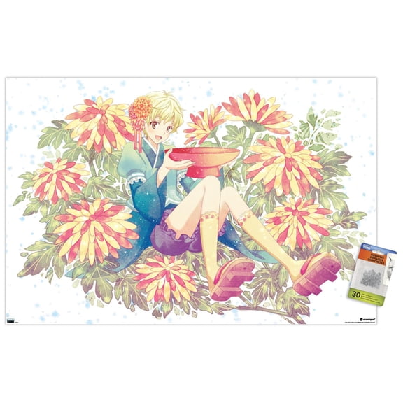 Fruits Basket - Momiji Soma Wall Poster with Pushpins, 22.375" x 34"