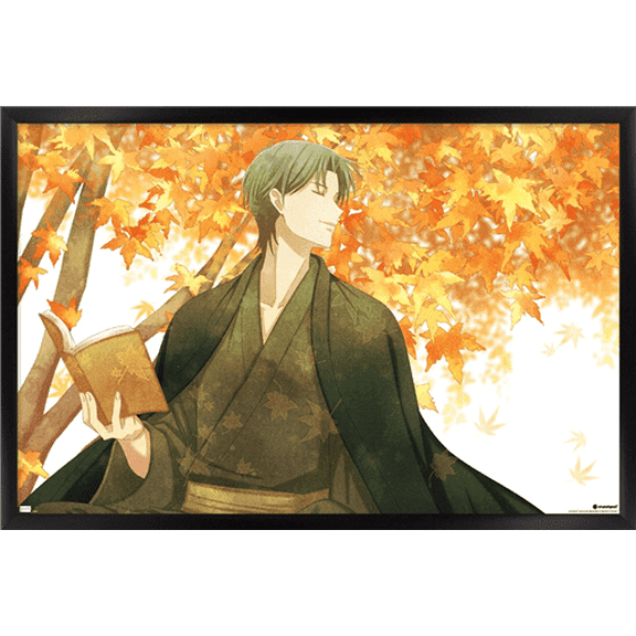 Fruits Basket - Shigure Soma Wall Poster, 14.725" x 22.375" Framed