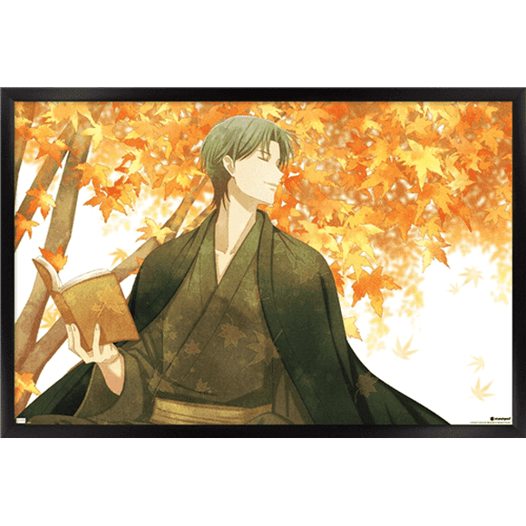 Fruits Basket - Shigure Soma Wall Poster, 14.725" x 22.375" Framed