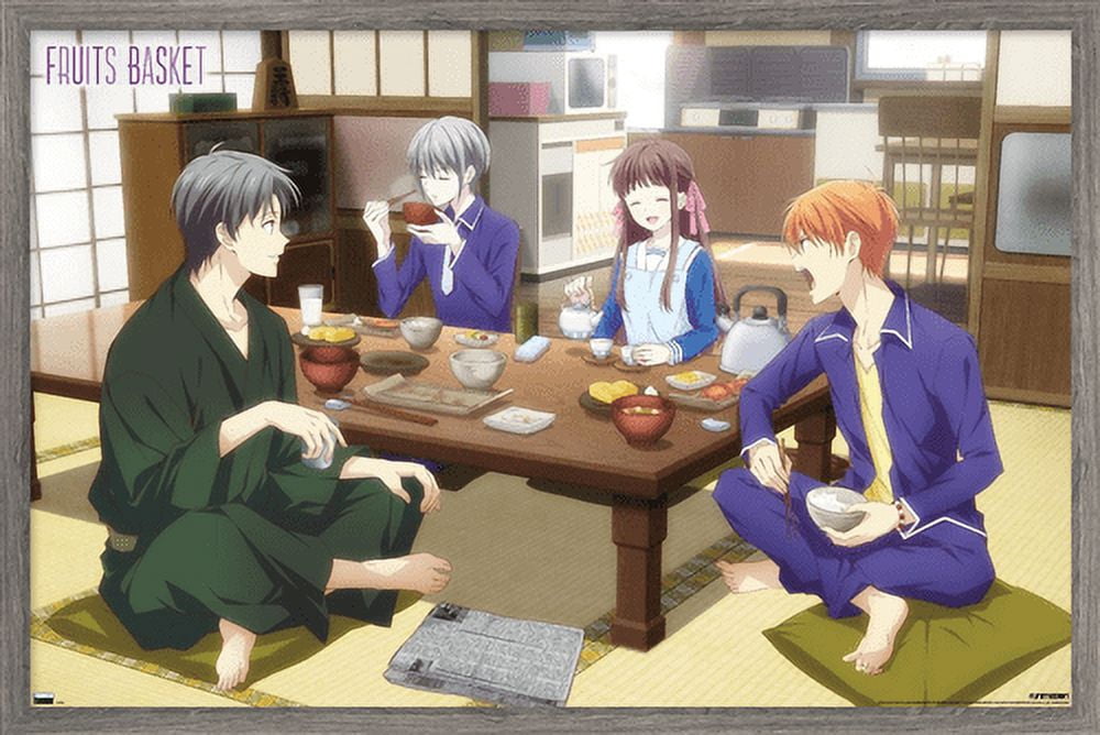 Fruits Basket - Teaser 2 Wall Poster, 22.375" x 34", Framed