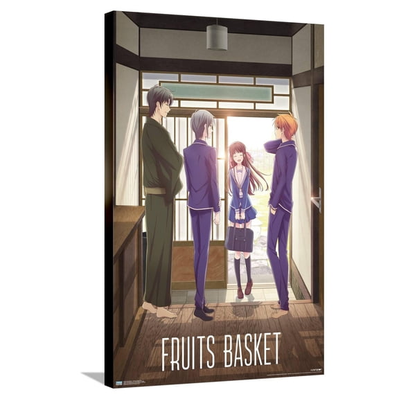 Fruits Basket - Teaser Protagonists Canvas Wall Poster, 22.375" x 34"