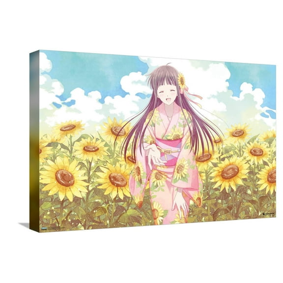 Fruits Basket - Tohru Honda Canvas Wall Poster, 14.725" x 22.375"