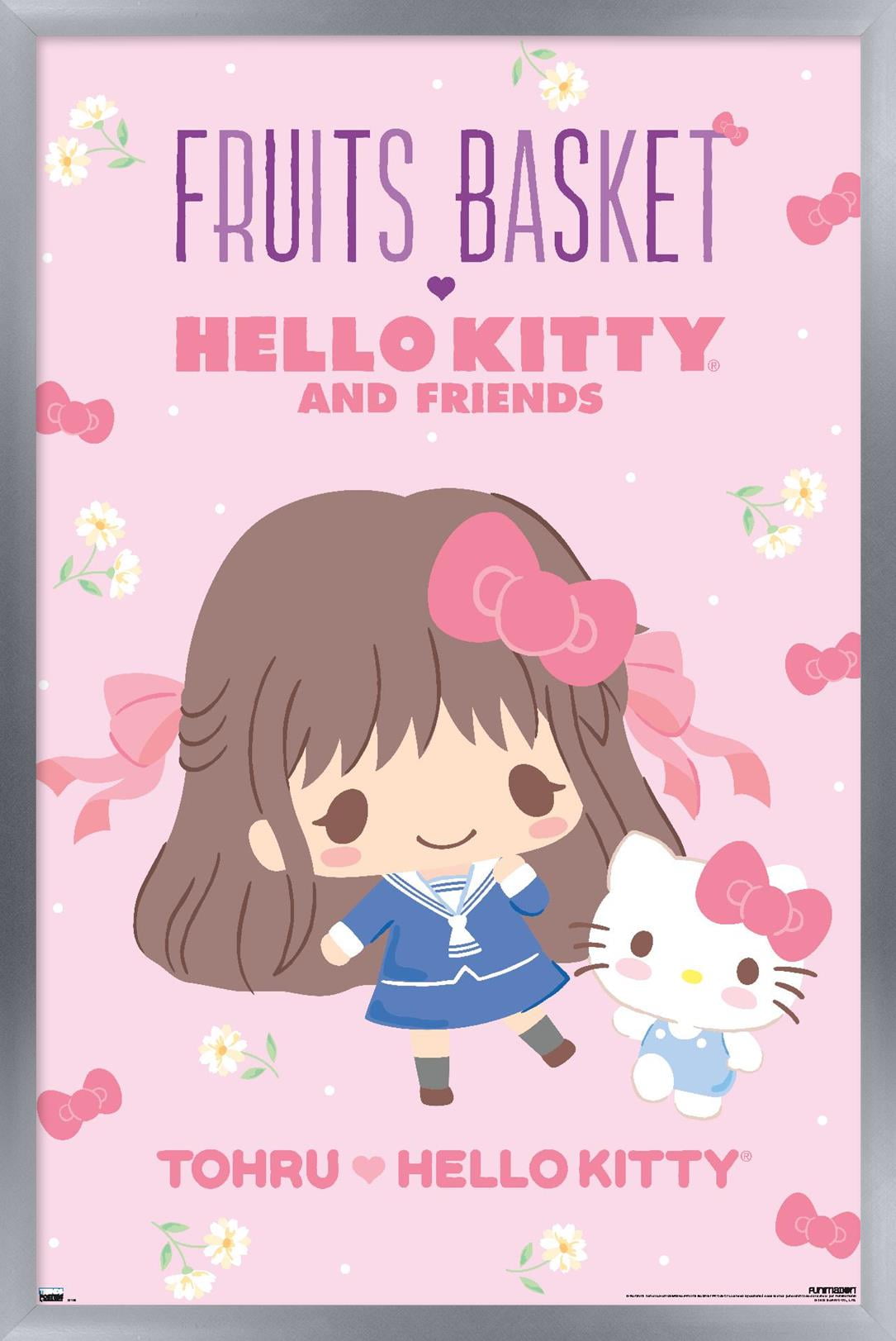 Fruits Basket x Hello Kitty and Friends Tohru and Hello Kitty Wall