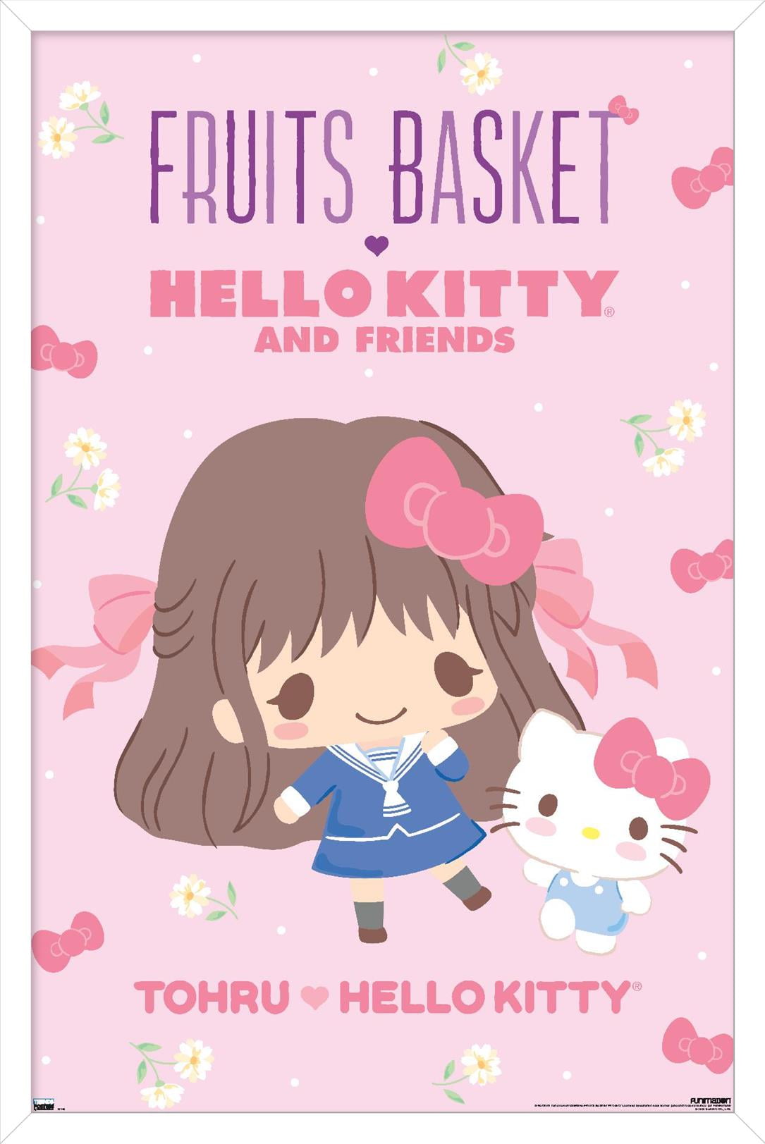 Fruits Basket x Hello Kitty and Friends Tohru and Hello Kitty Wall