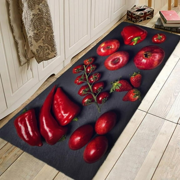 Fruits Carpet Antislip Alfombra Rug Tapis Tapete Floor Mat Trastar for Bedroom Kitchen Bathroom E Jardim Maison Decor