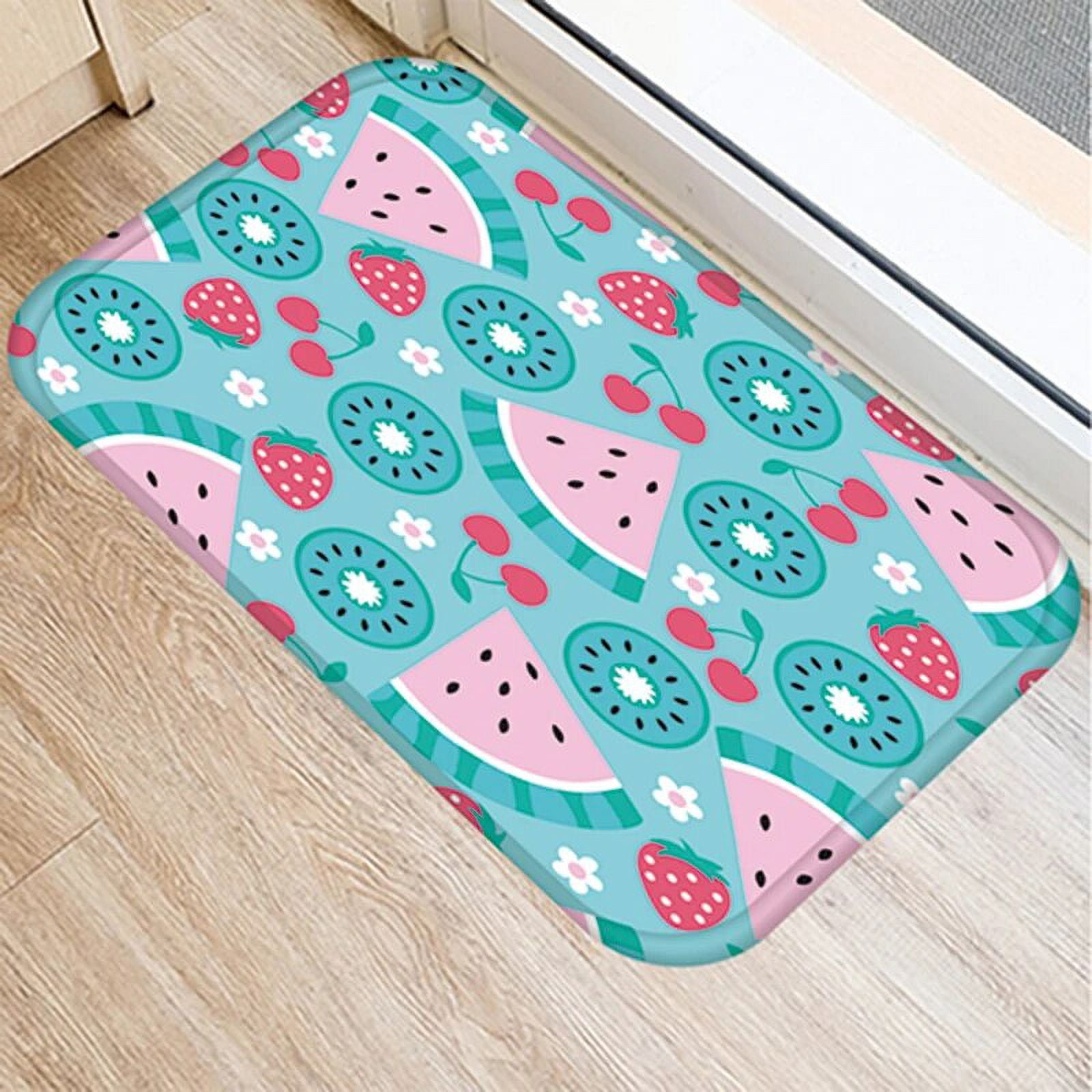 Fruits Carpet Entrance Door Mat Living Room Watermelon Anti-slip Carpet ...