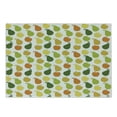 thumbnail image 1 of Fruits Cutting Board, Apple and Pears Food Botany Fresh Healthy Garden Yummy Theme, Decorative Tempered Glass Cutting and Serving Board, Small Size, Hunter Green Yellow, by Ambesonne, 1 of 1