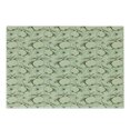 thumbnail image 1 of Fruits Cutting Board, Vintage Style Abstract Composition with Apples Leaves Flowers Grunge, Decorative Tempered Glass Cutting and Serving Board, Small Size, Olive Green and Pale Green, by Ambesonne, 1 of 1
