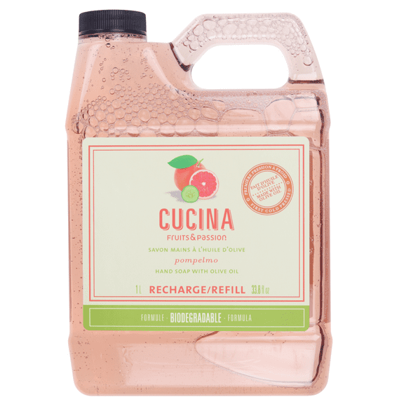 Fruits & Passion Cucina Pompelmo Hand Soap Refill 1L Grapefruit Scent