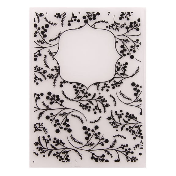 Fruits Plastic Embossing Folder Template DIY Scrapbook Photo Album Card Making Decoration