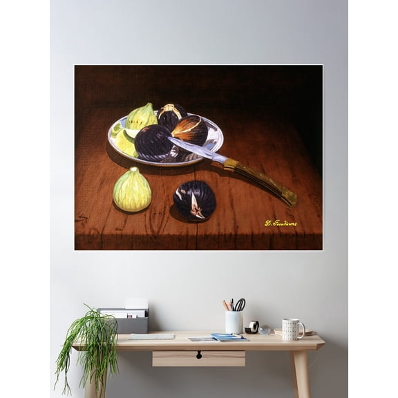 Fruits Poster Wall Art, Modern Wall Decor For Living Room Bedroom, 8x12 UNFRAMED