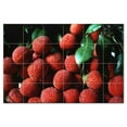 thumbnail image 1 of Fruits Vegetables Ceramic Tile Mural Kitchen Backsplash Bathroom Shower, 405209, 1 of 3