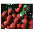 thumbnail image 1 of Fruits Vegetables Ceramic Tile Mural Kitchen Backsplash Bathroom Shower, 405209, 1 of 3