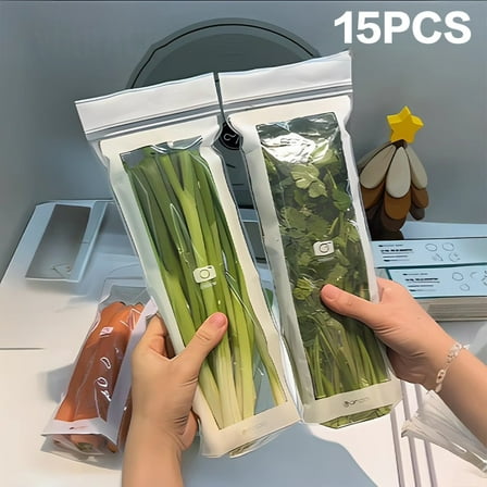 Fruits Vegetables Fresh-keep Bags Reusable Refrigerator Storage Bags Thickened Leakproof Containers Kitchen Sealed Packaging Bag