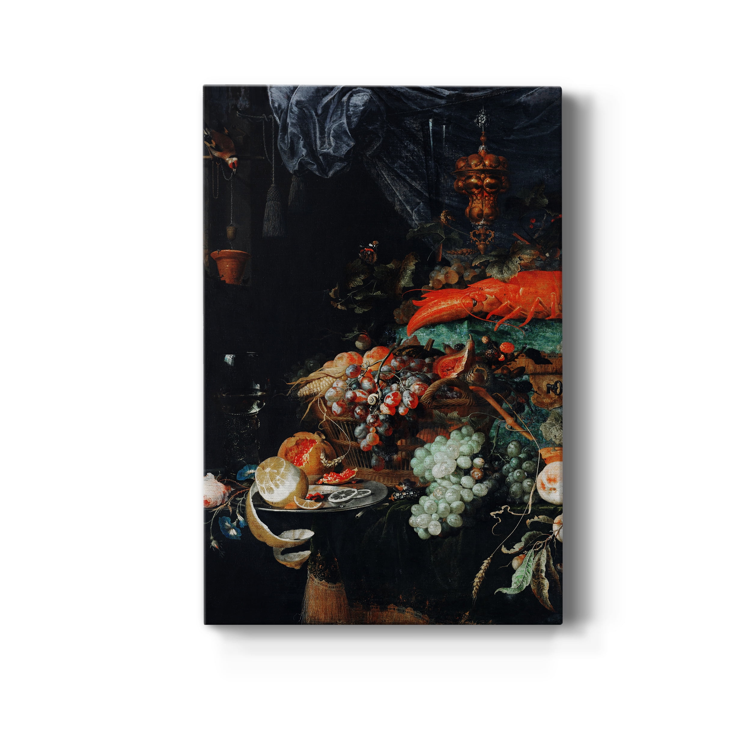 Fruits and Lobster Premium Gallery Wrapped Canvas - Ready to Hang - 18 x 27