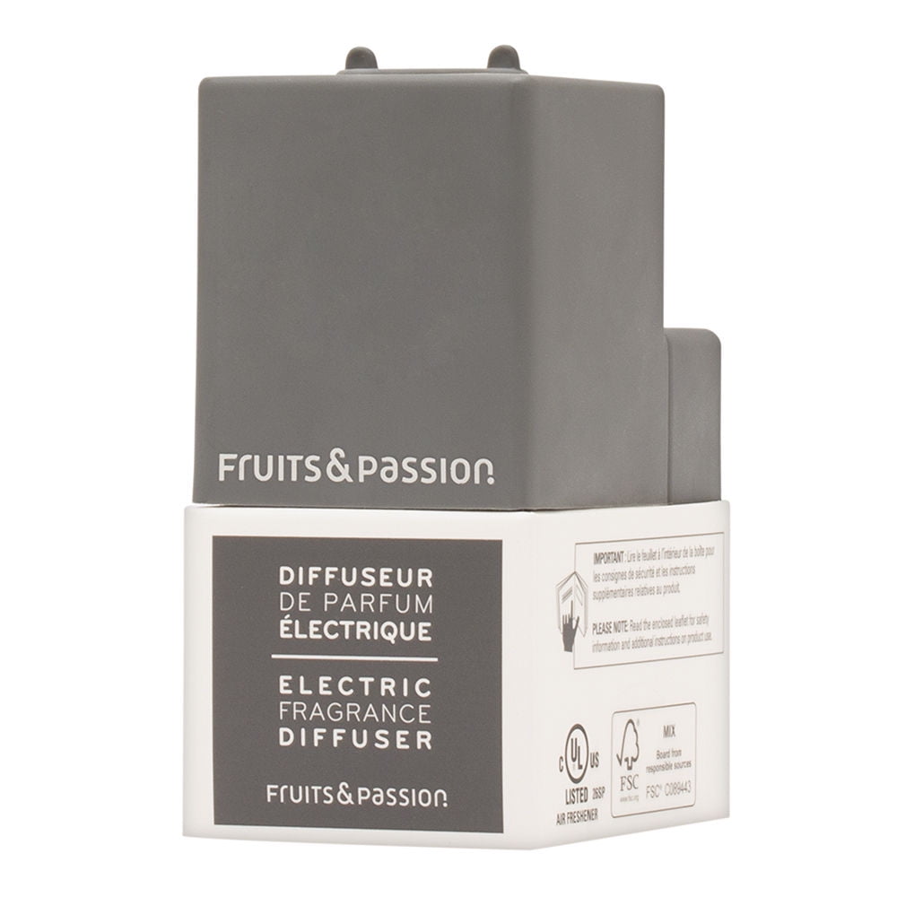 Gray Electric Fragrance Diffuser with Adjustable Dial