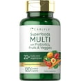 thumbnail image 1 of Fruits and Veggies Supplement | 120 Count | Superfood Multivitamin with Probiotics for Men and Women | by Carlyle, 1 of 7