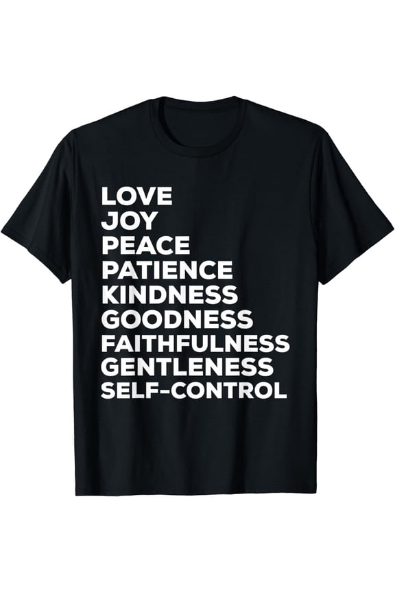 Fruits of the Spirit T-shirt | Love Joy Peace Patience T-Shirt
