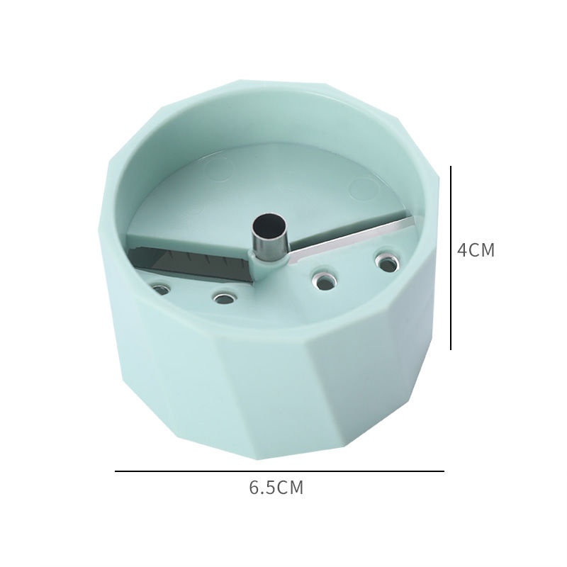 Fruits and vegetables can be cut into doublesided patterns with a