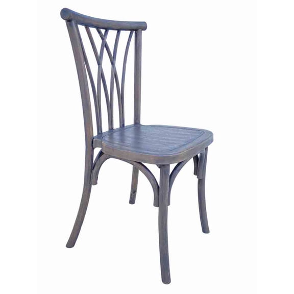 Fruitwood Steel Skeletonâ„¢ Willow Chair by Chivari