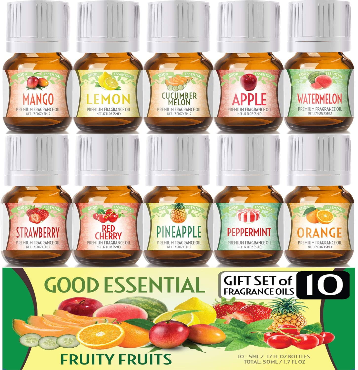10ml Strawberry Fragrance Oil Diffuser Essential Oils Mango Cherry