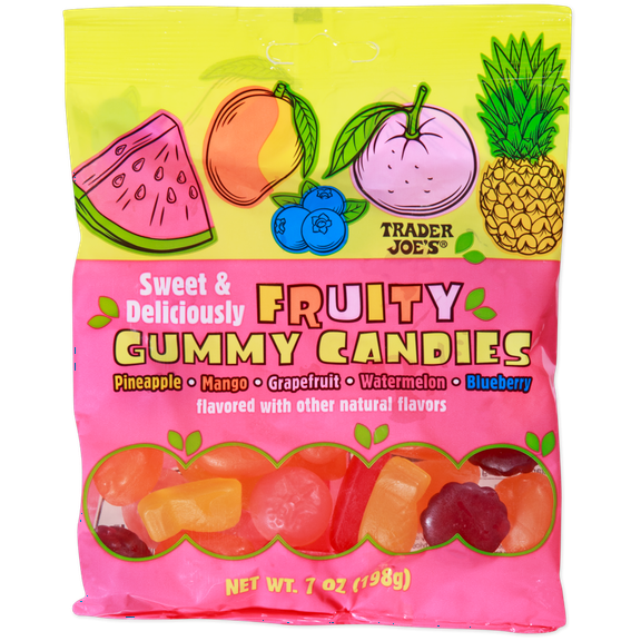 Fruity Gummy Candies 7 Oz Pack of 2