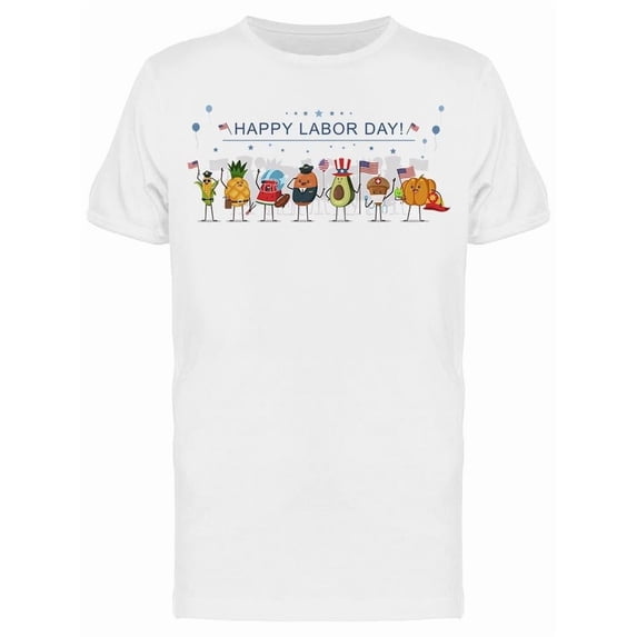 Fruity Labor Day Tee Men's -Image by Shutterstock