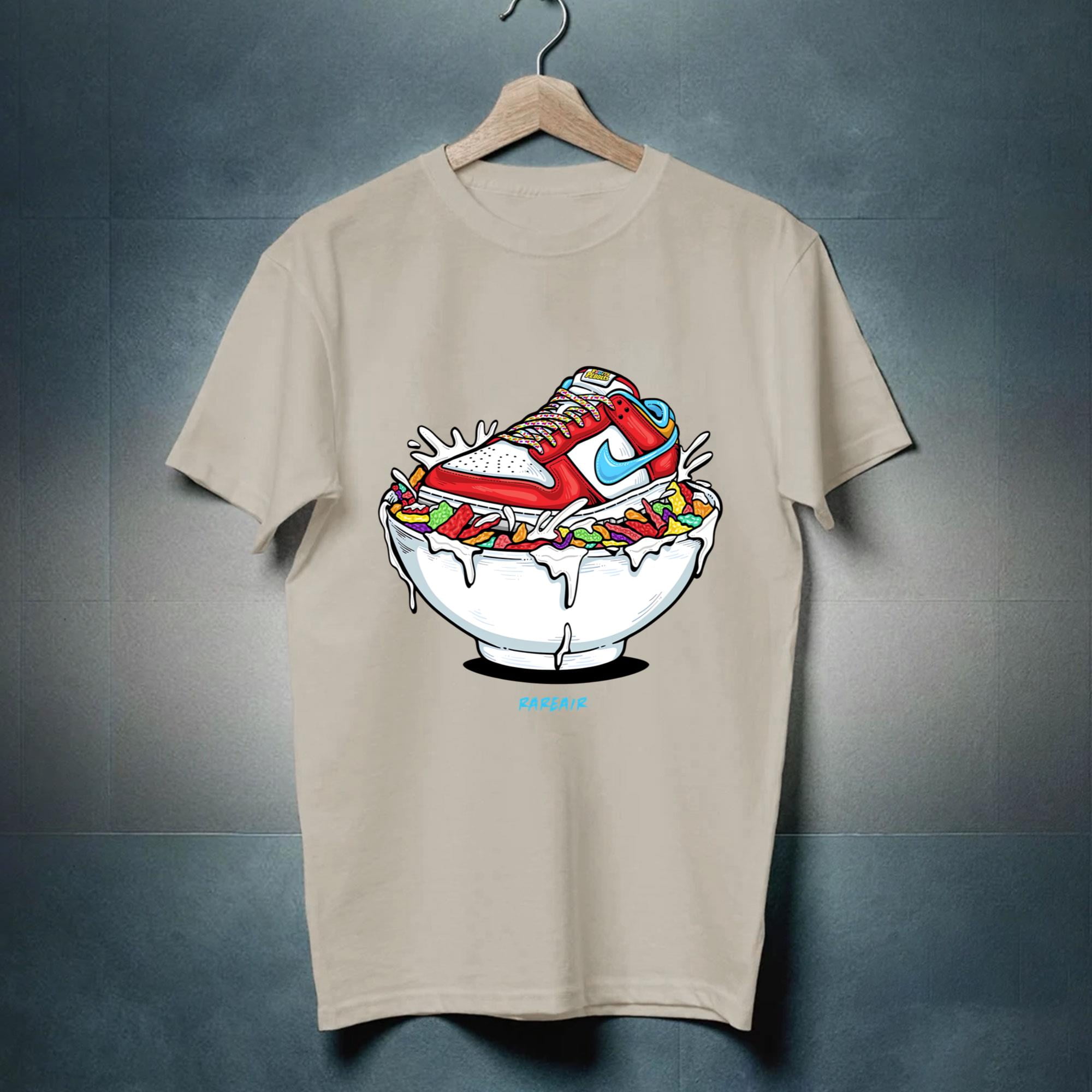 Fruity Pebbles Dunk Sneaker Match Tee,Unisex TShirt Fruity Pebbles
