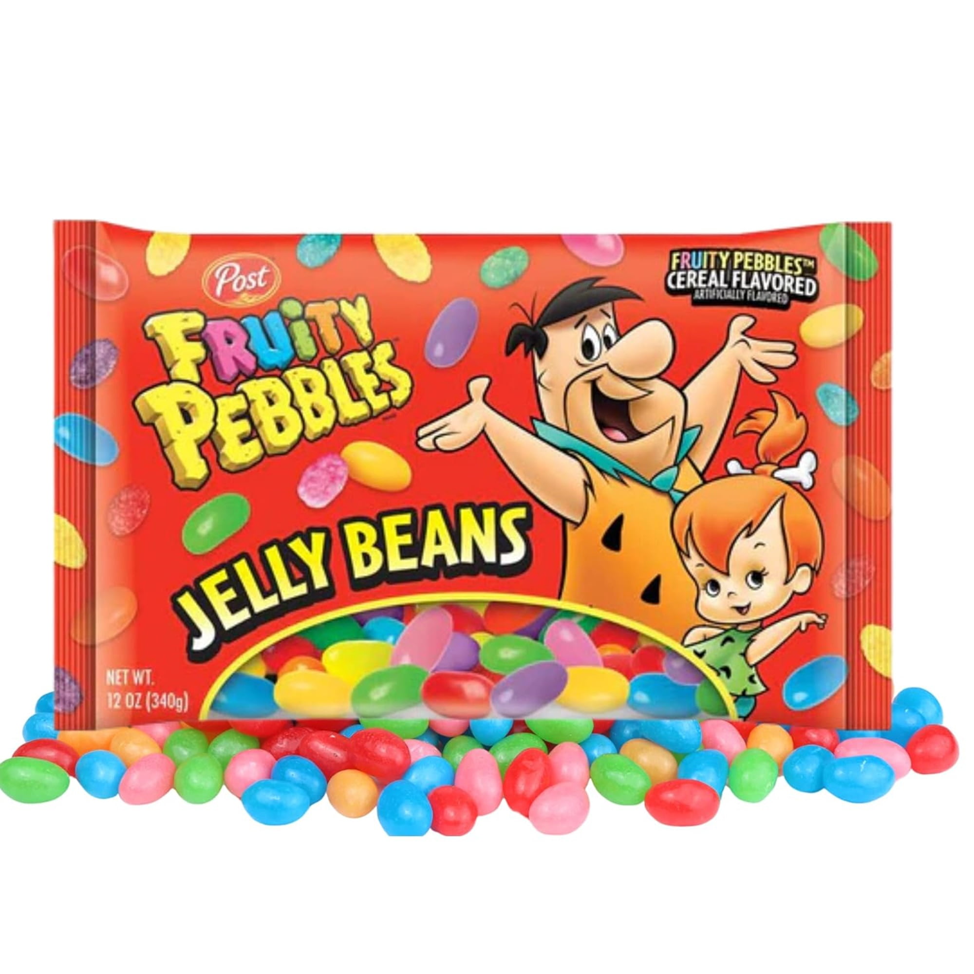 Fruity Pebbles Jelly Beans Easter Candy, 12 Ounce Bag