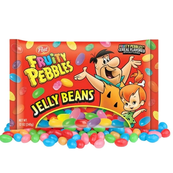 Fruity Pebbles Jelly Beans, Candy Bowl Fillers, 12 Ounce Bag