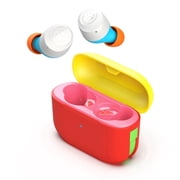 JLab Go Pop+ True Wireless Earbuds, Confetti, Bluetooth, IPX4, Be Aware Mode, Customize Sound, Controls