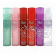 thumbnail image 1 of Fruity-Pop Roller Gloss by S.he Makeup; Smooth Glass Like Shine Lip Glosses, Complete Set of All 6 Flavor Scents 0.22oz / 6.3g, 1 of 5