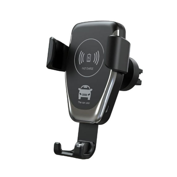 Frusde Wireless Car Charger, Fast Charging Automatic Clamping Car Mount Phone Holder for Phones