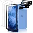 thumbnail image 1 of Frusde for Google Pixel 8A Screen Protector + Camera Lens Protector, Full Coverage HD Clear Protective Film, 1 of 5