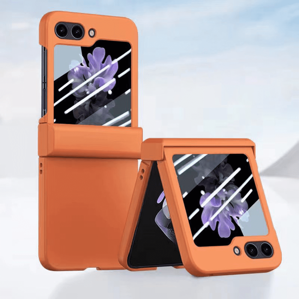Frusde for Samsung Galaxy Z Flip 6 Case with Hinge Protection [Builtin