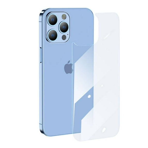 Frusde for iPhone 15 Pro Max Back Screen Protector Shockproof Anti Scratch Tempered Glass Protective Flim 1pcs