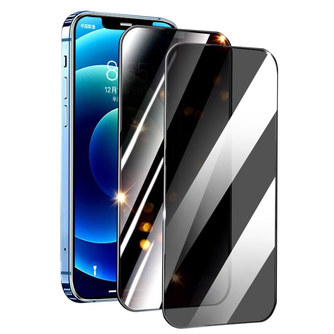 Tempered Glass Full Coverage Best Phone Screen Protectors 15 Pro Max, 14  Plus, 13 Mini, 12, 11, XS, XDR, 8, 7, SE, 9H Curved Anti Scratch Film Guard  Shield From Funcase, $0.41