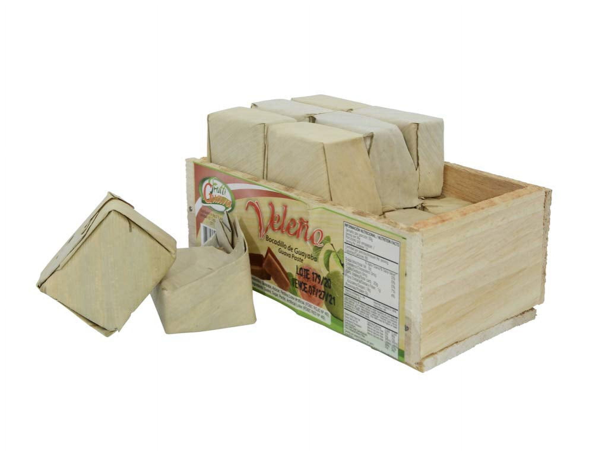 FruttiGuava Guava Paste - Bocadillo de Guayaba (18 units) - Imported from Colombia