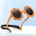 thumbnail image 1 of Frwgonr Baby Sunglasses with Strap UV Polarized Kids Cute Sunglasses Outdoor Beach Holiday Orange, Size 0-3T, 1 of 4