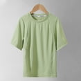 thumbnail image 1 of Frwgonr Boys Active T-shirts Short Sleeve Mesh T-Shirt Kids Summer Tee Tops 3T-17, Green, 1 of 5